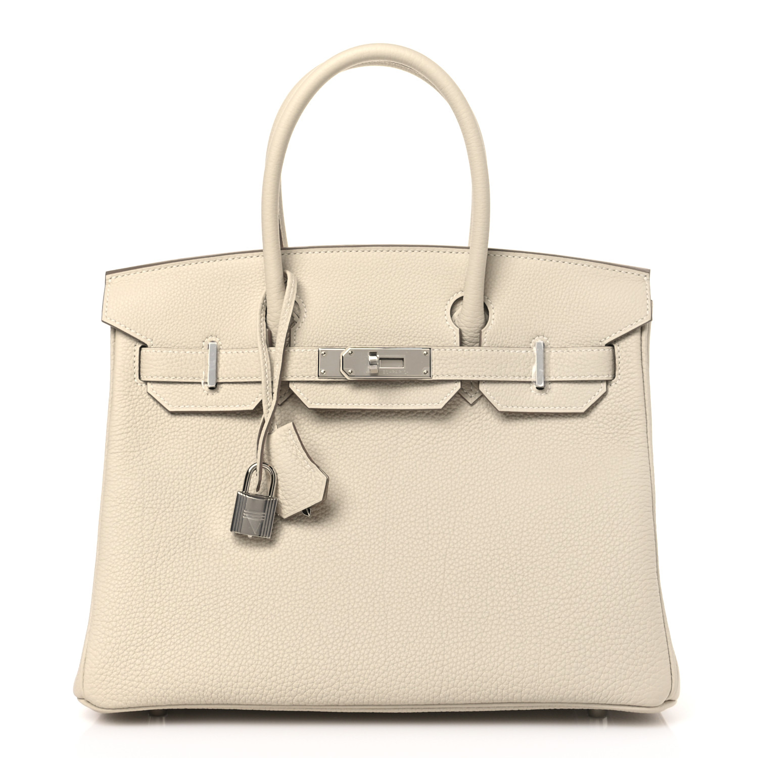 Togo Birkin 30 Craie(Silver Lock)