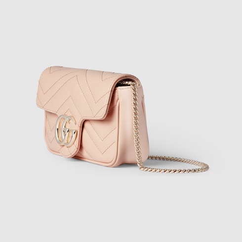 【🔥Special Offers🔥】GG Marmont mini bag Variation light pink leather