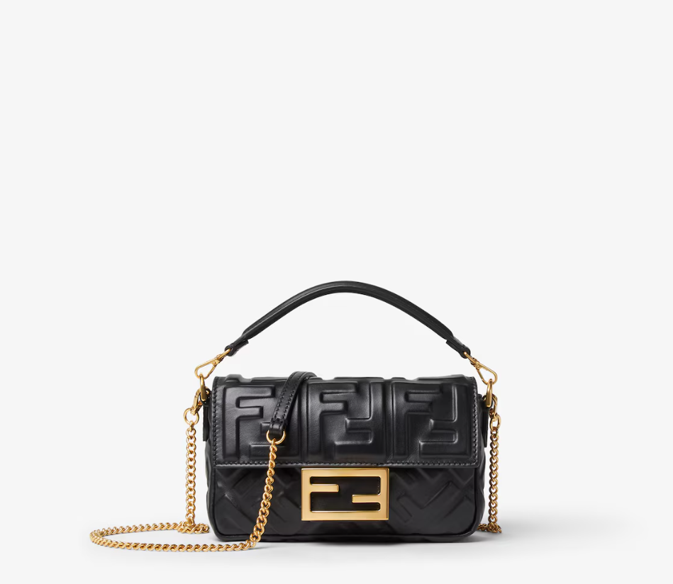 FENDI Baguette Mini Black