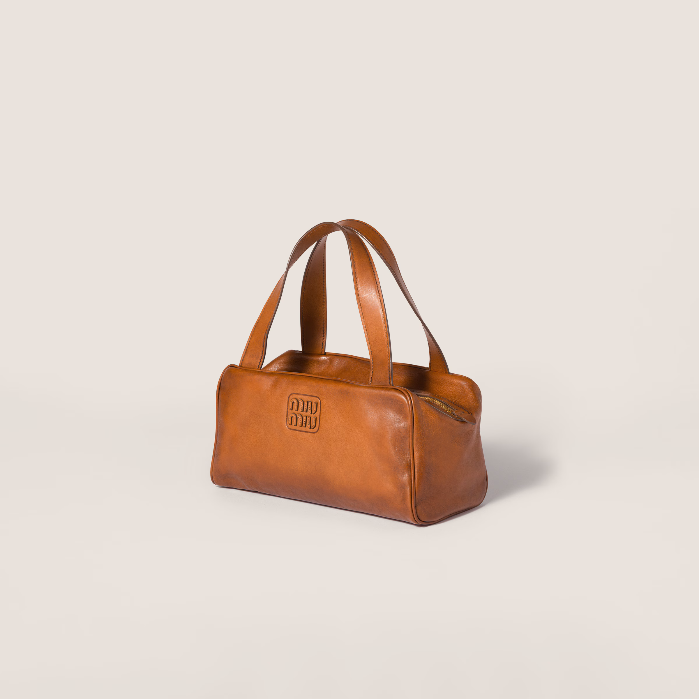 MIUMIU Leather top-handle bag